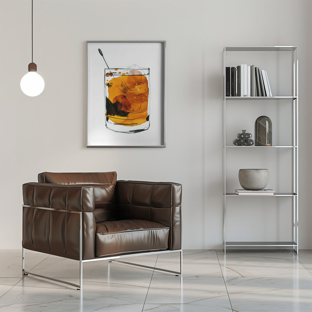 Whisky - Stretched Canvas, Poster or Fine Art Print I Heart Wall Art