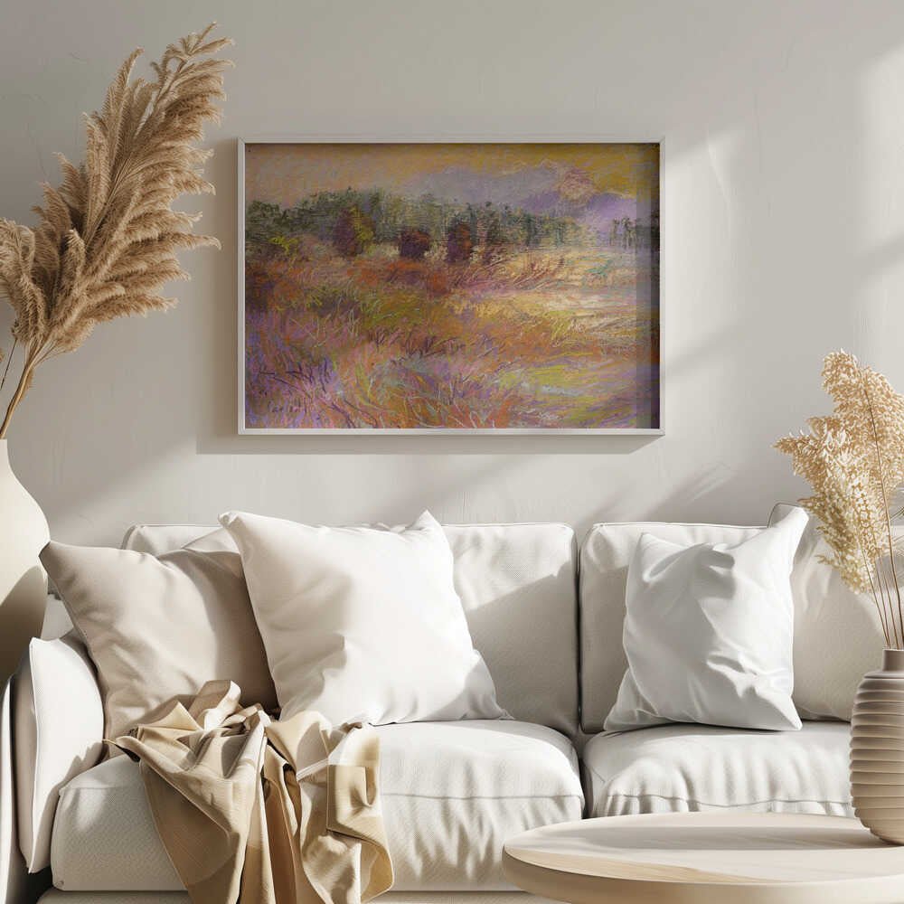 Whispering Meadows - Stretched Canvas, Poster or Fine Art Print - I Heart Wall Art - Poster Print, Canvas Print or Framed Art Print