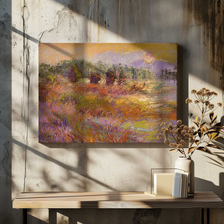Whispering Meadows - Stretched Canvas, Poster or Fine Art Print - I Heart Wall Art - Poster Print, Canvas Print or Framed Art Print