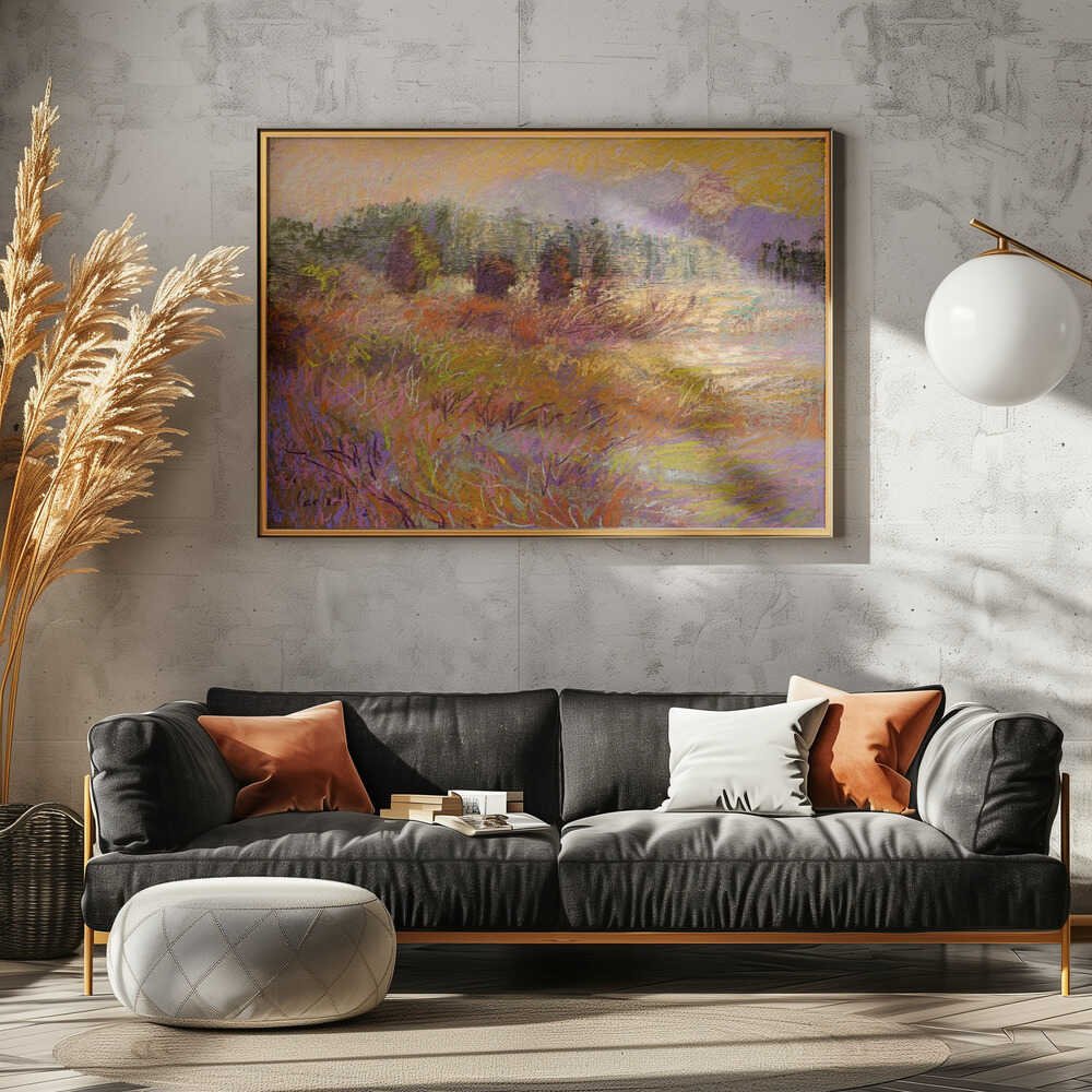Whispering Meadows - Stretched Canvas, Poster or Fine Art Print - I Heart Wall Art - Poster Print, Canvas Print or Framed Art Print