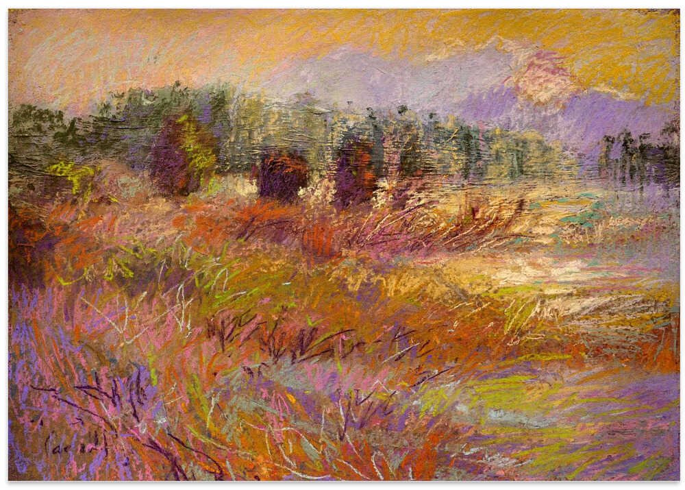 Whispering Meadows - Stretched Canvas, Poster or Fine Art Print - I Heart Wall Art - Poster Print, Canvas Print or Framed Art Print