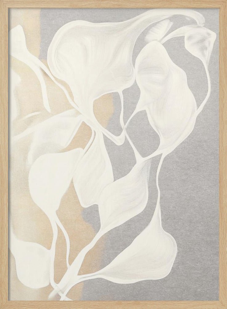 Whispers in White - Stretched Canvas, Poster or Fine Art Print - I Heart Wall Art - Poster Print, Canvas Print or Framed Art Print
