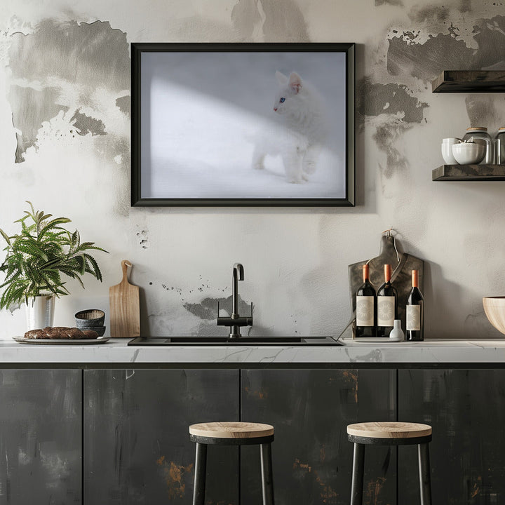 White as Snow - Stretched Canvas, Poster or Fine Art Print I Heart Wall Art