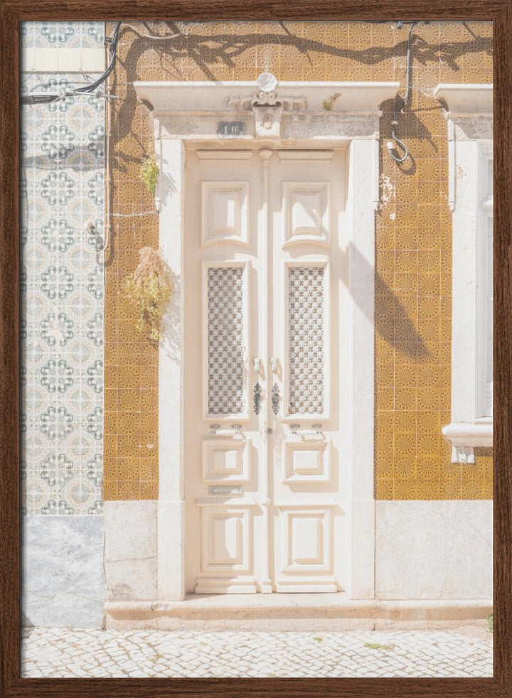 White Entry - Stretched Canvas, Poster or Fine Art Print I Heart Wall Art