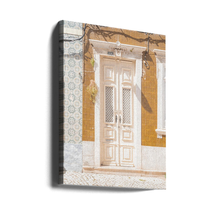White Entry - Stretched Canvas, Poster or Fine Art Print I Heart Wall Art