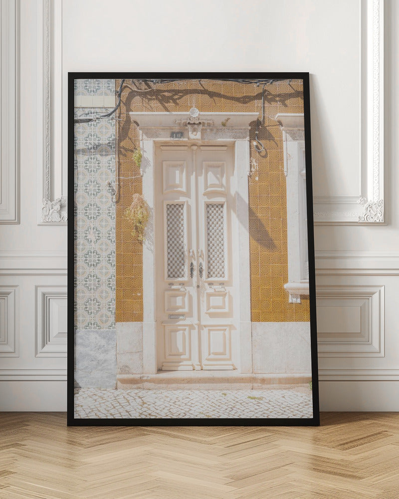 White Entry - Stretched Canvas, Poster or Fine Art Print I Heart Wall Art