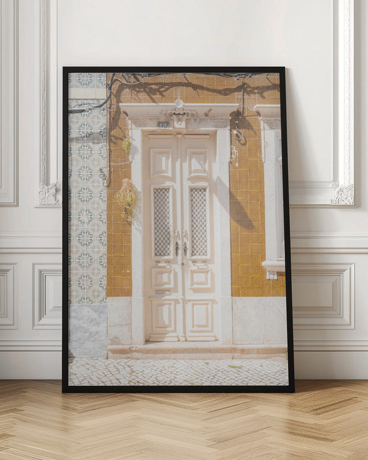 White Entry - Stretched Canvas, Poster or Fine Art Print I Heart Wall Art