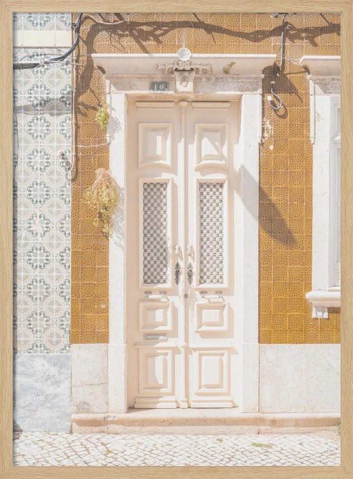 White Entry - Stretched Canvas, Poster or Fine Art Print I Heart Wall Art