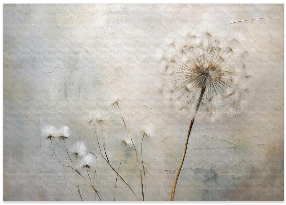 White Spring 1 - Stretched Canvas, Poster or Fine Art Print I Heart Wall Art