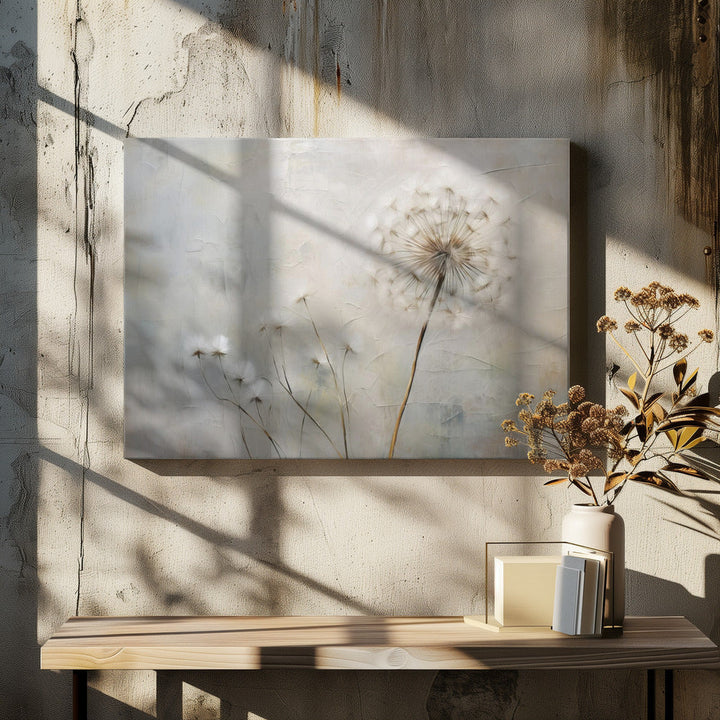 White Spring 1 - Stretched Canvas, Poster or Fine Art Print I Heart Wall Art