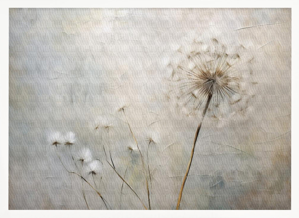 White Spring 1 - Stretched Canvas, Poster or Fine Art Print I Heart Wall Art