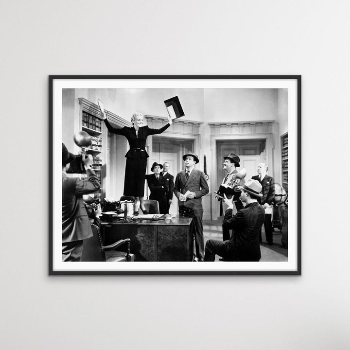 Who Run The World - Vintage Photographic Office Print On Paper Or Canvas - I Heart Wall Art