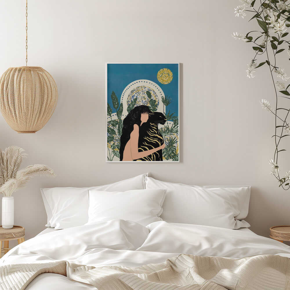 WILD AND NAKED - Stretched Canvas, Poster or Fine Art Print - I Heart Wall Art - Poster Print, Canvas Print or Framed Art Print