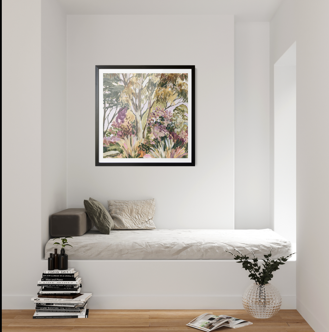 Wild At Heart By IHeartStudio - Square Australian Eucalyptus Bush Garden Nature Canvas Art Print