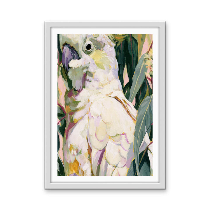 Wild At Heart I by IHeartStudio - Australiana White Cockatoo Canvas And Art Print