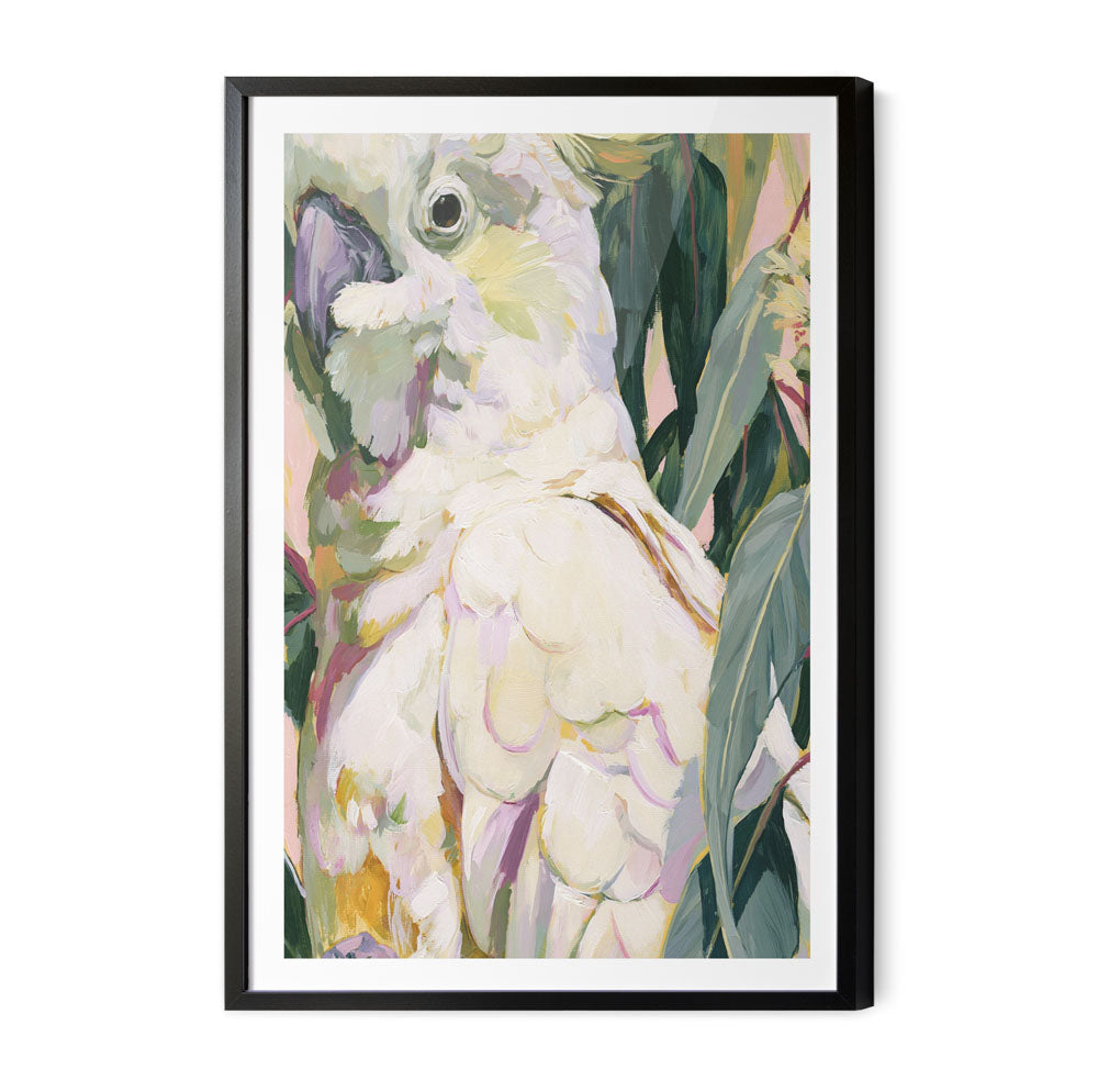 Wild At Heart I by IHeartStudio - Australiana White Cockatoo Canvas And Art Print