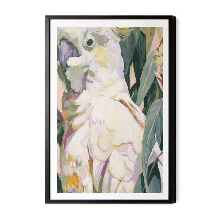 Wild At Heart I by IHeartStudio - Australiana White Cockatoo Canvas And Art Print