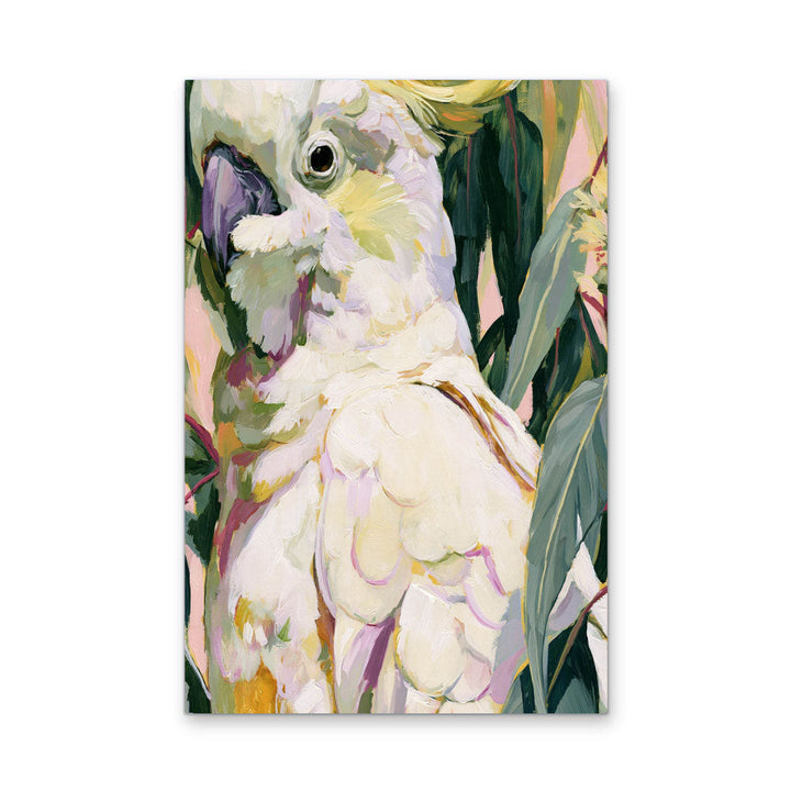 Wild At Heart I by IHeartStudio - Australiana White Cockatoo Canvas And Art Print