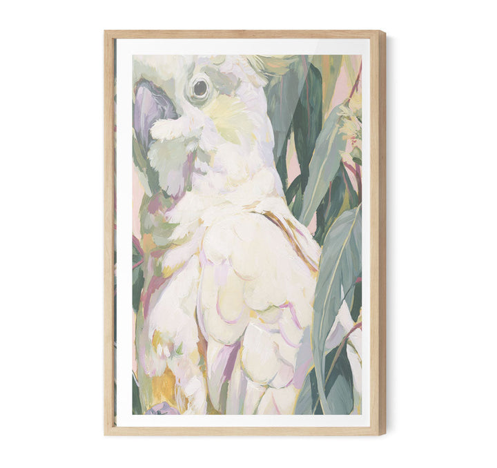 Wild At Heart I by IHeartStudio - Australiana White Cockatoo Canvas And Art Print