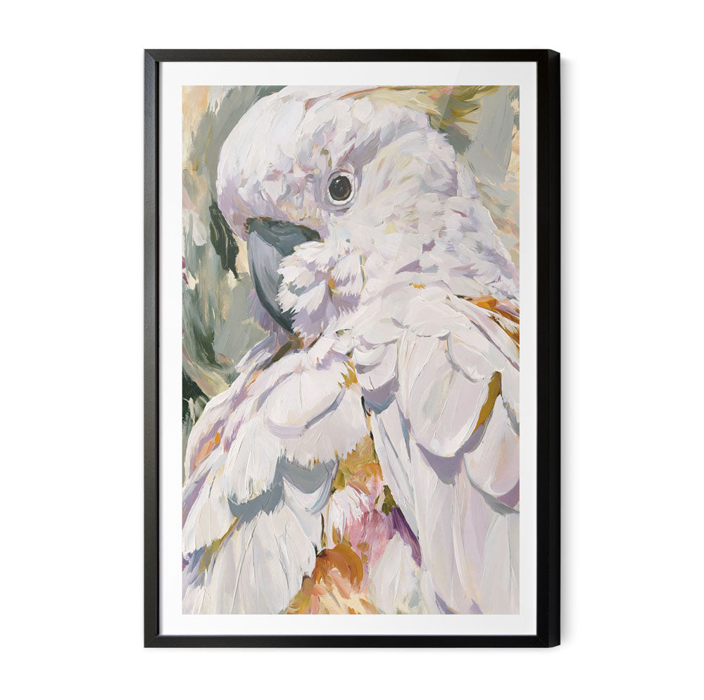 Wild At Heart II by IHeartStudio - Australiana White Cockatoo Canvas And Art Print