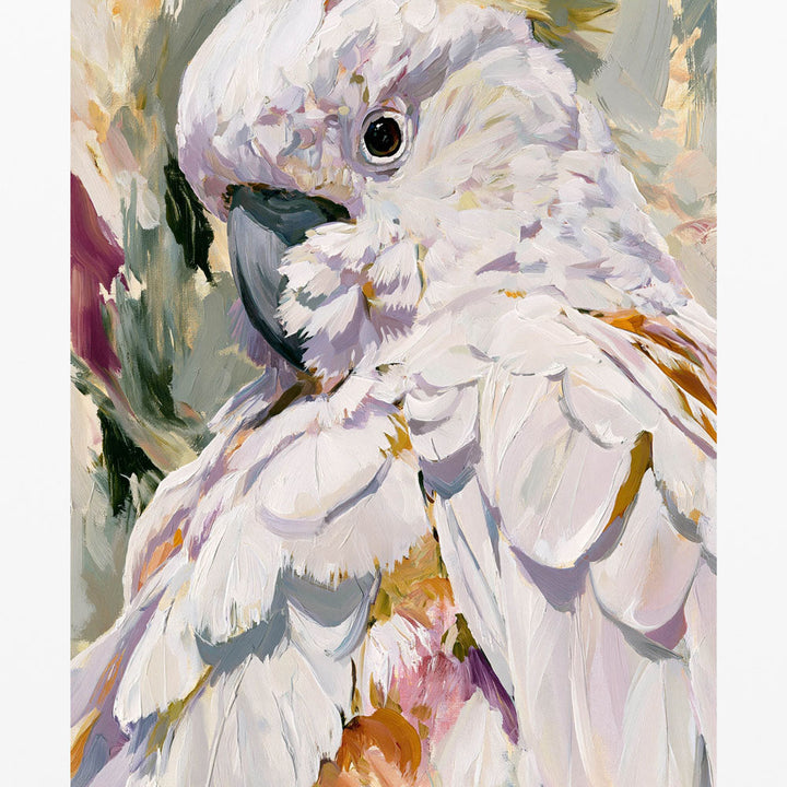 Wild At Heart II by IHeartStudio - Australiana White Cockatoo Canvas And Art Print