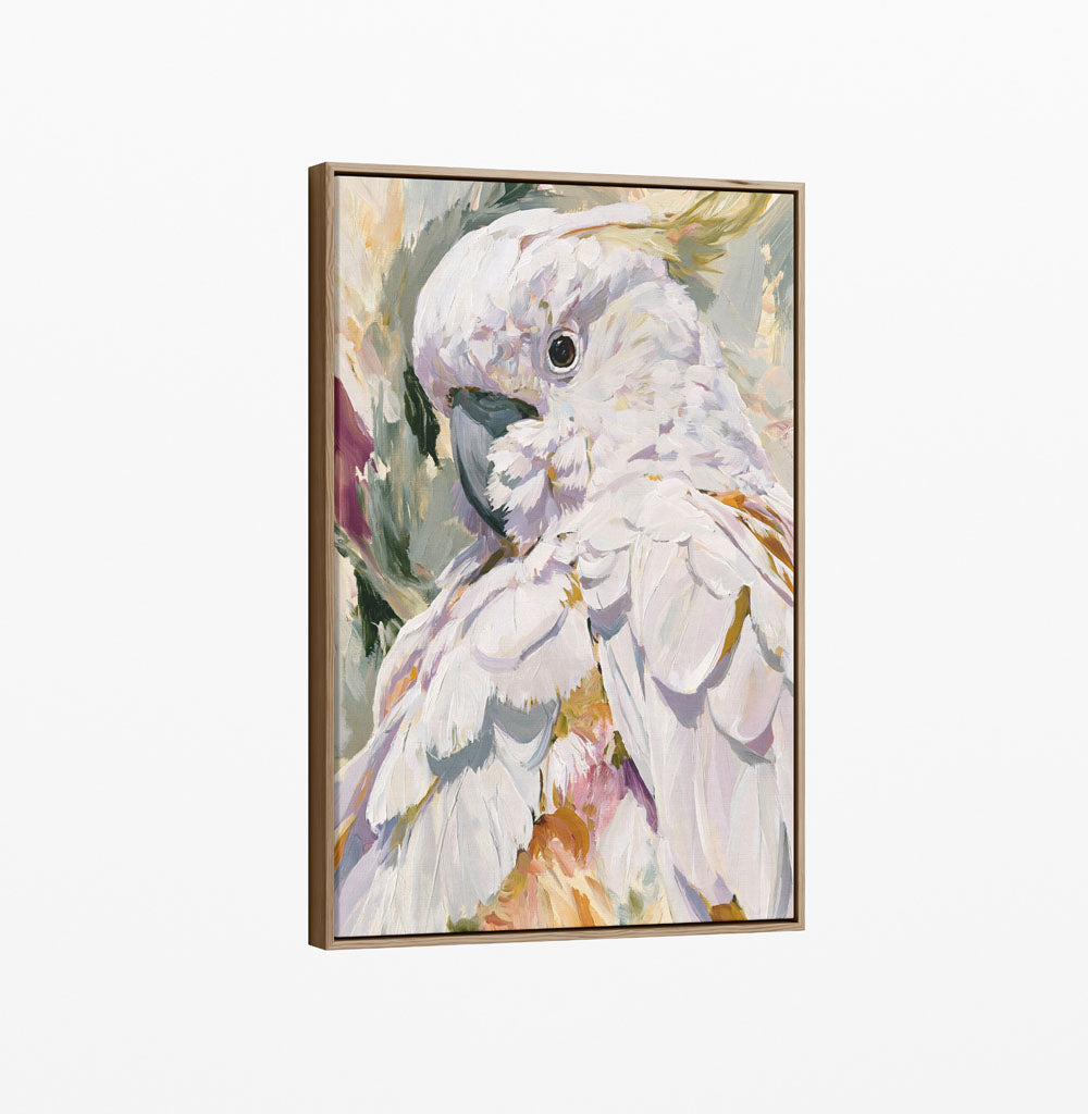 Wild At Heart II by IHeartStudio - Australiana White Cockatoo Canvas And Art Print