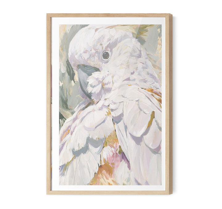 Wild At Heart II by IHeartStudio - Australiana White Cockatoo Canvas And Art Print