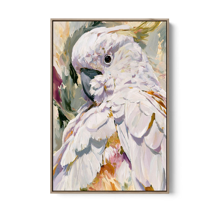 Wild At Heart II by IHeartStudio - Australiana White Cockatoo Canvas And Art Print