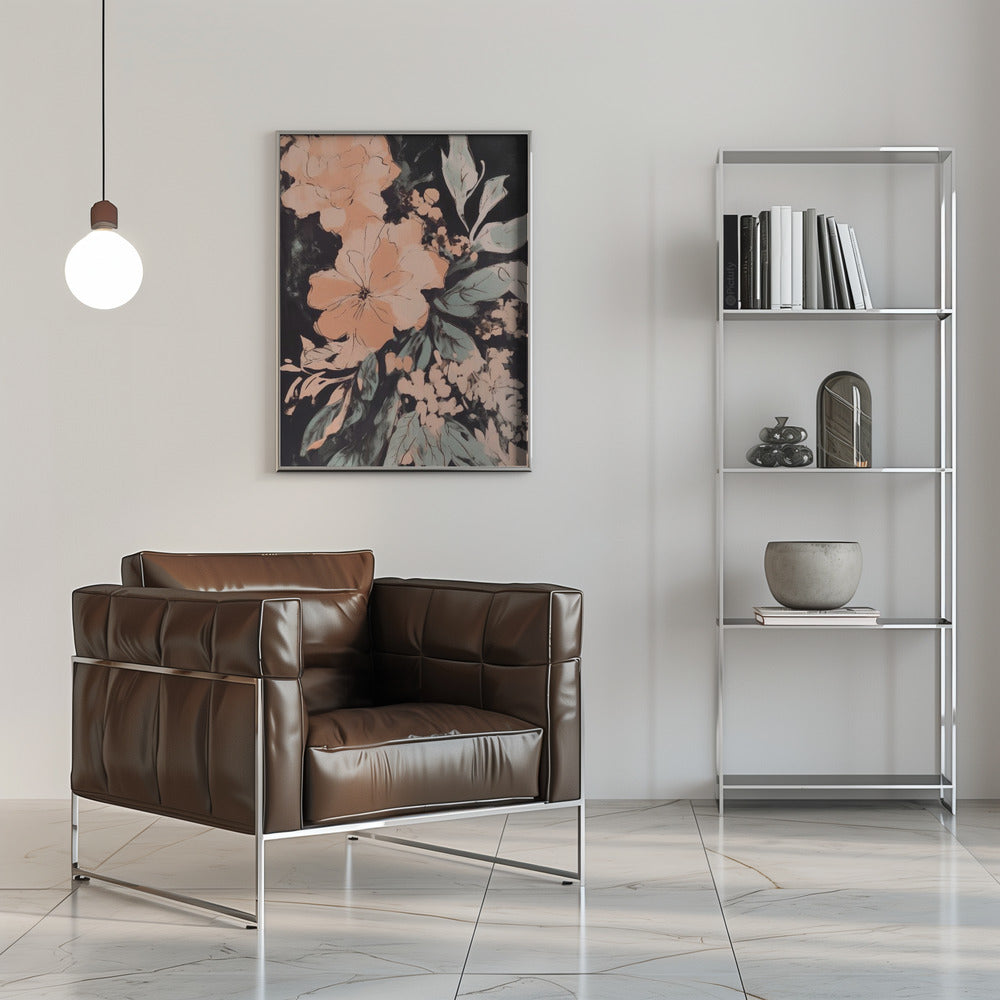 Wild Flowers No 2 - Stretched Canvas, Poster or Fine Art Print I Heart Wall Art