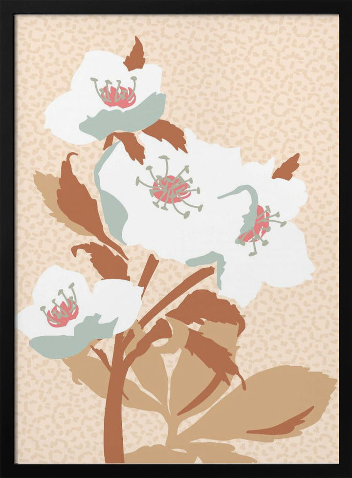 Wild Garden Helleborejpg - Stretched Canvas, Poster or Fine Art Print I Heart Wall Art