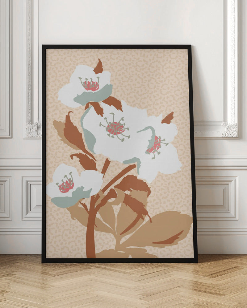 Wild Garden Helleborejpg - Stretched Canvas, Poster or Fine Art Print I Heart Wall Art