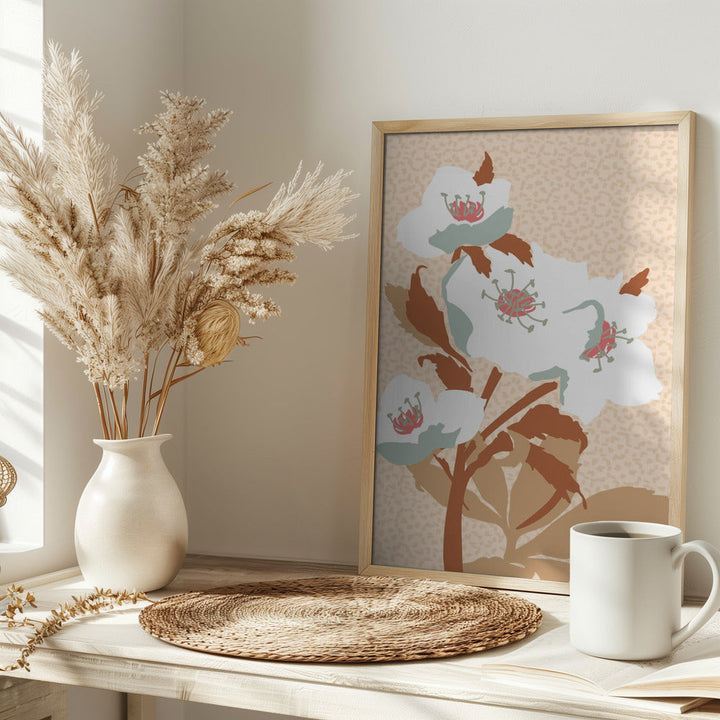 Wild Garden Helleborejpg - Stretched Canvas, Poster or Fine Art Print I Heart Wall Art