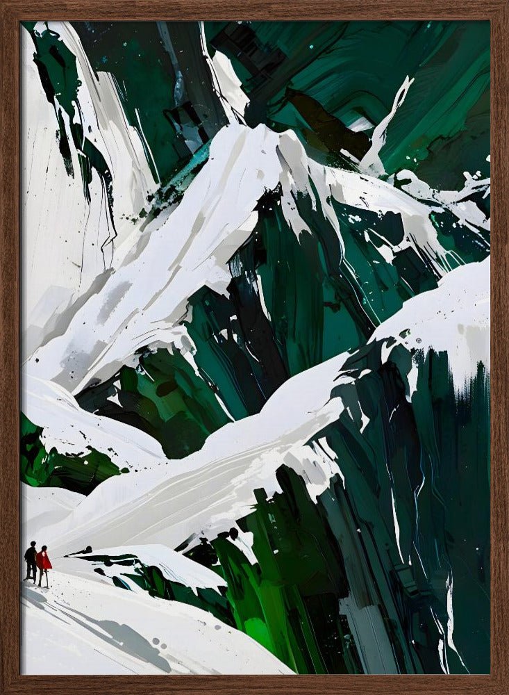 Wilderness In Motion - Stretched Canvas, Poster or Fine Art Print - I Heart Wall Art - Poster Print, Canvas Print or Framed Art Print