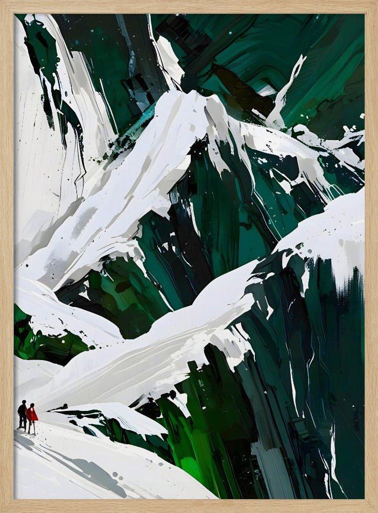 Wilderness In Motion - Stretched Canvas, Poster or Fine Art Print - I Heart Wall Art - Poster Print, Canvas Print or Framed Art Print