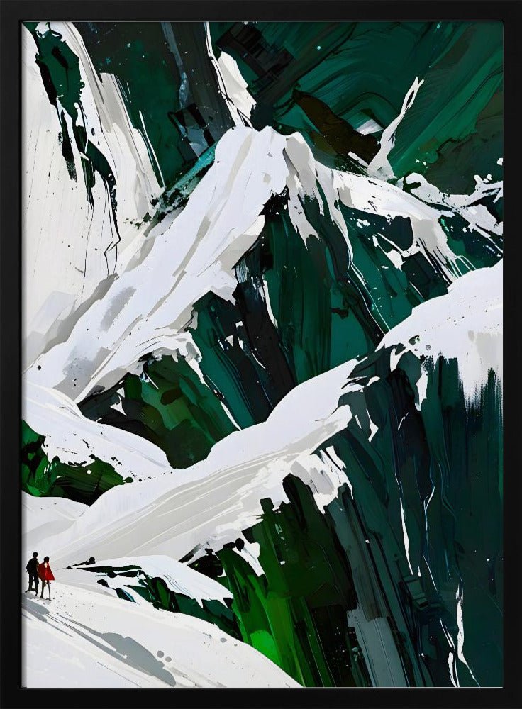 Wilderness In Motion - Stretched Canvas, Poster or Fine Art Print - I Heart Wall Art - Poster Print, Canvas Print or Framed Art Print