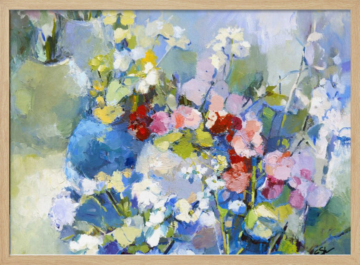 Wildflowers - Stretched Canvas, Poster or Fine Art Print I Heart Wall Art