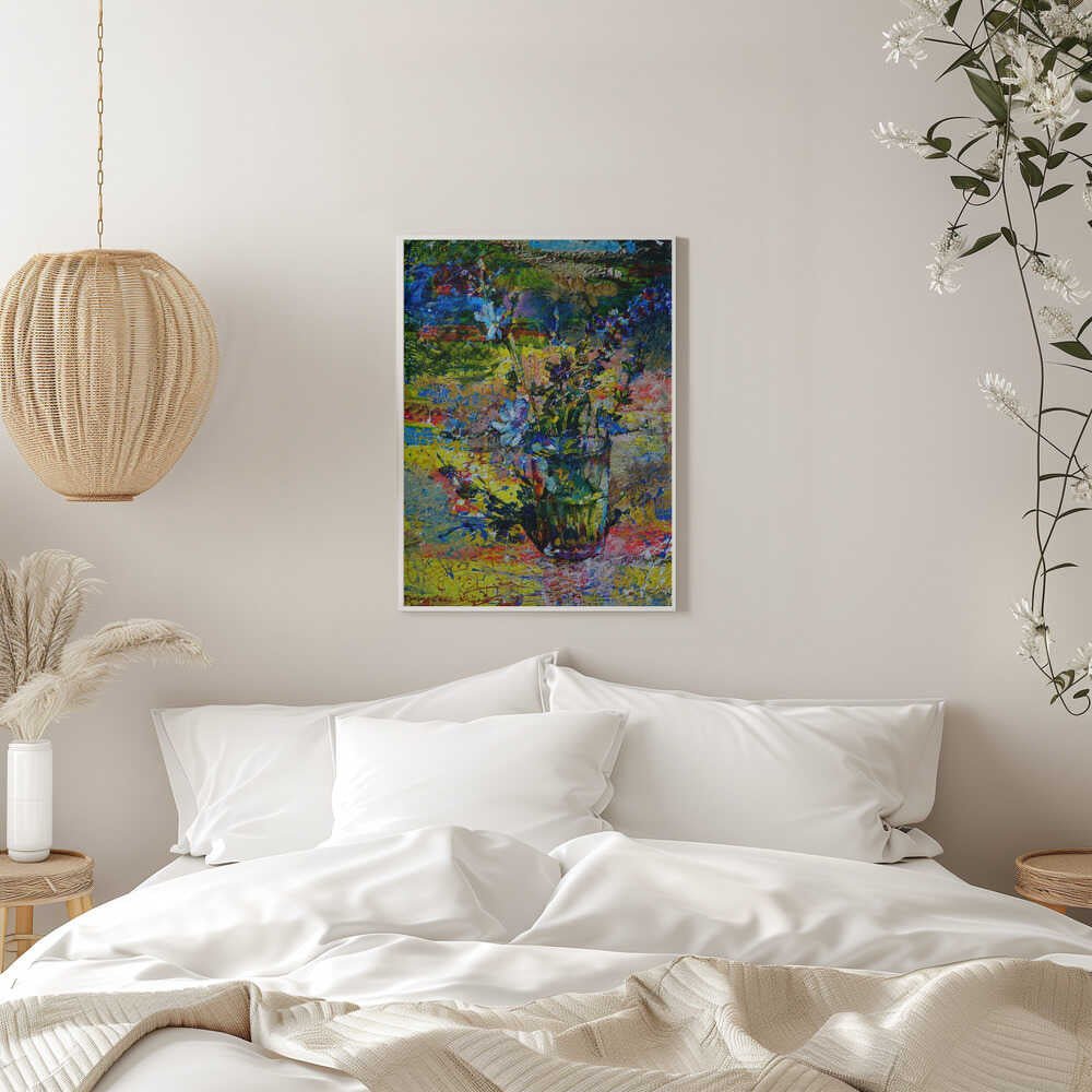 Wildflowers - Stretched Canvas, Poster or Fine Art Print - I Heart Wall Art - Poster Print, Canvas Print or Framed Art Print