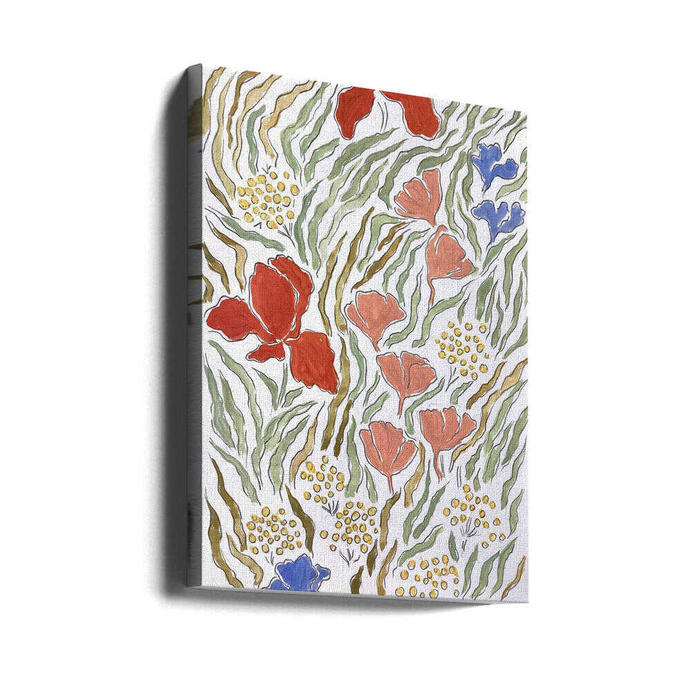 Wind In The Meadow - Stretched Canvas, Poster or Fine Art Print - I Heart Wall Art - Poster Print, Canvas Print or Framed Art Print