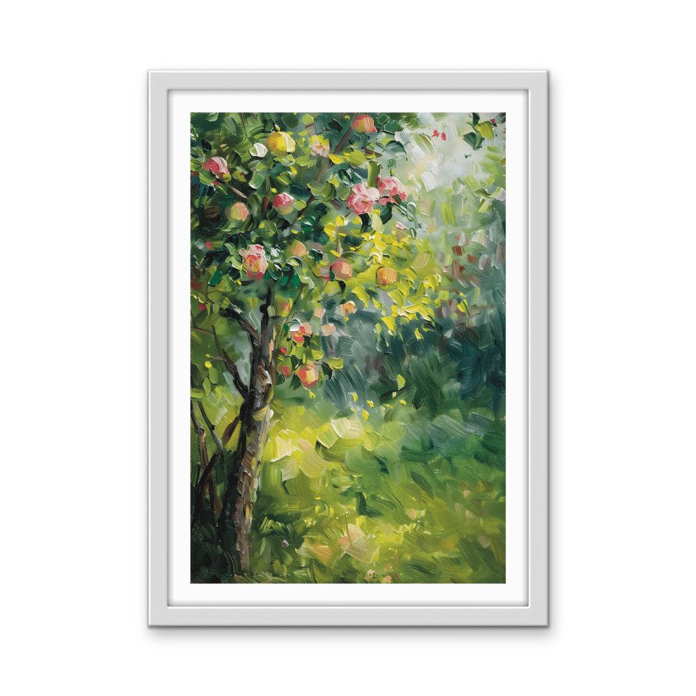 Wind in the Roses - Countryside Roses Stretched Canvas or Wall Art Print - I Heart Wall Art - Poster Print, Canvas Print or Framed Art Print