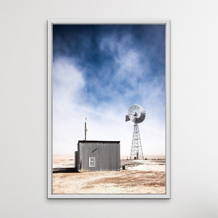 Windmill - Australian Landscape Outback Photographic Print - I Heart Wall Art