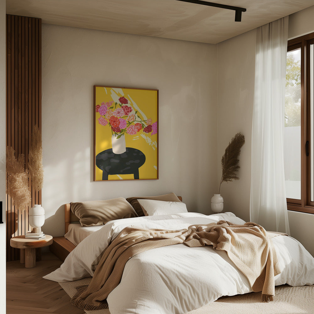 Window Glow - Stretched Canvas, Poster or Fine Art Print I Heart Wall Art