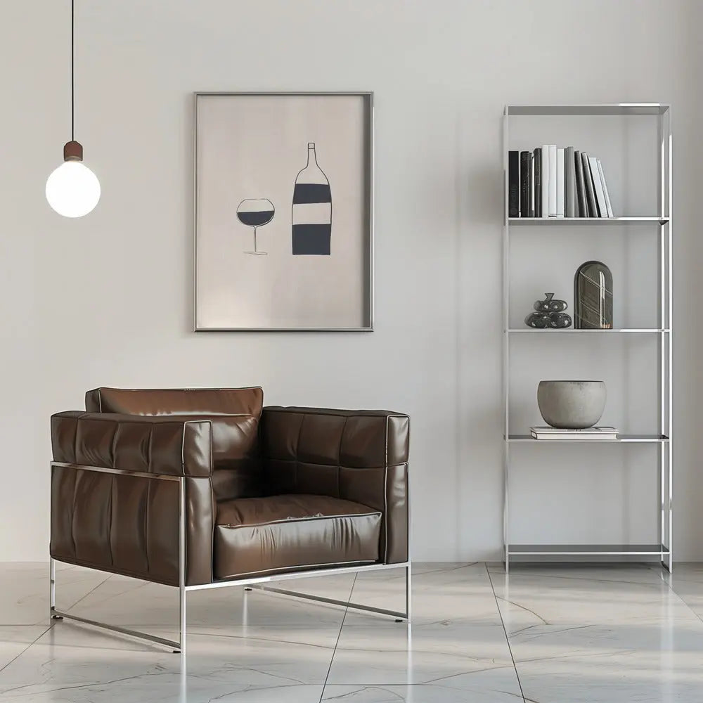 Wine - Stretched Canvas, Poster or Fine Art Print I Heart Wall Art