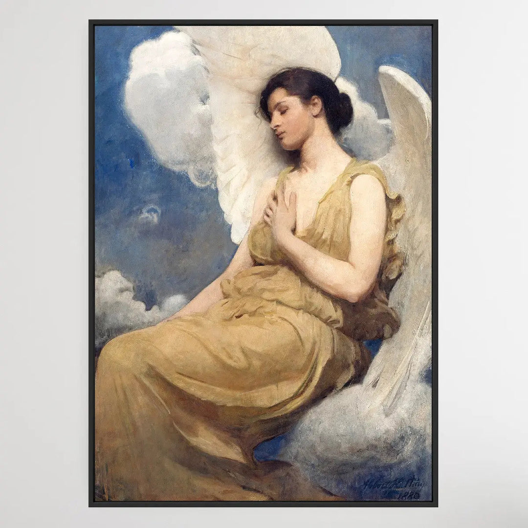 Winged Figure (1889) by Abbott Handerson Thayer I Heart Wall Art Australia 