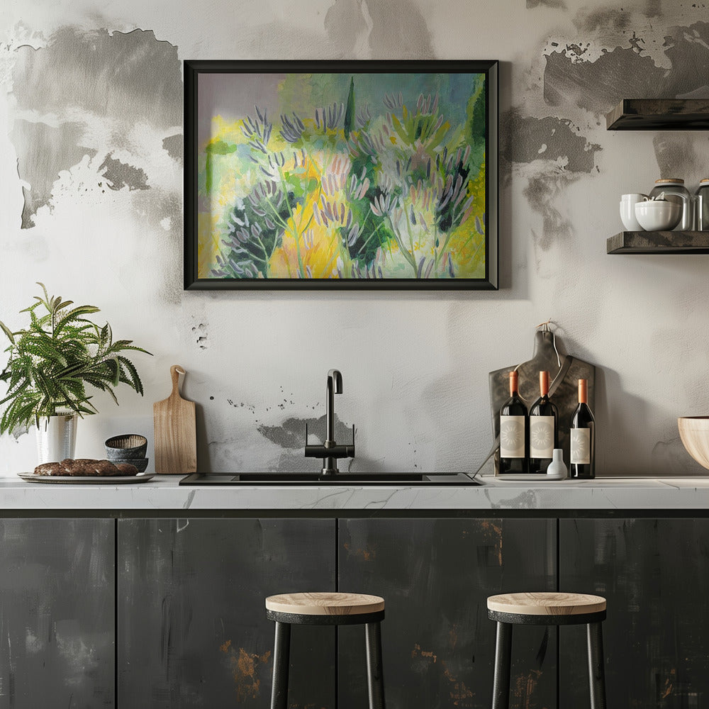 Winter Botanical - Stretched Canvas, Poster or Fine Art Print I Heart Wall Art