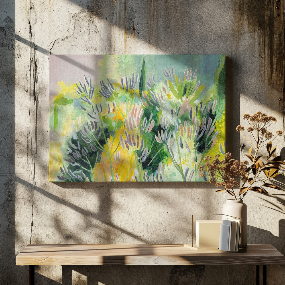 Winter Botanical - Stretched Canvas, Poster or Fine Art Print I Heart Wall Art