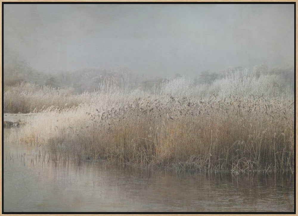 Wintermorning - Stretched Canvas, Poster or Fine Art Print I Heart Wall Art
