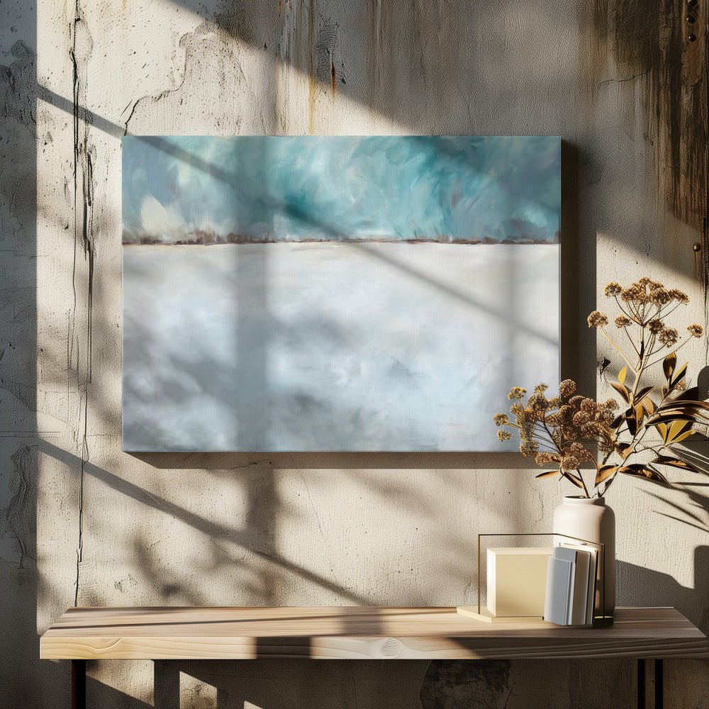 Winter Serenity - Stretched Canvas, Poster or Fine Art Print - I Heart Wall Art - Poster Print, Canvas Print or Framed Art Print