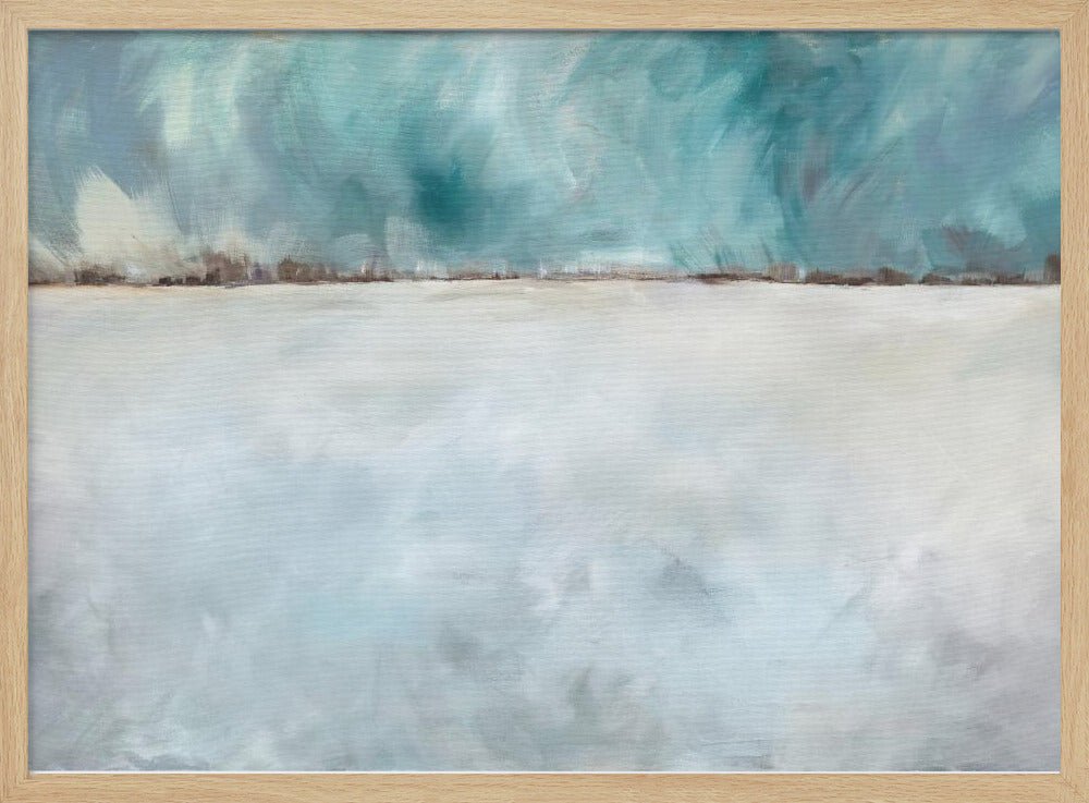 Winter Serenity - Stretched Canvas, Poster or Fine Art Print - I Heart Wall Art - Poster Print, Canvas Print or Framed Art Print