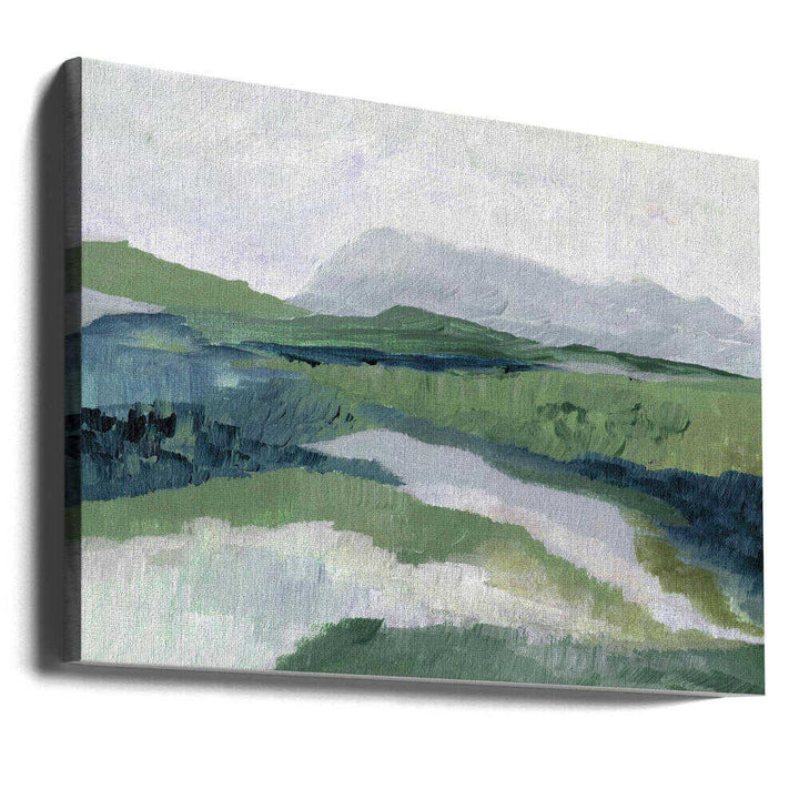 Winter View landscape - Stretched Canvas, Poster or Fine Art Print - I Heart Wall Art - Poster Print, Canvas Print or Framed Art Print