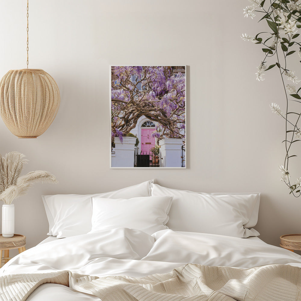 Wisteria Dreams - Stretched Canvas, Poster or Fine Art Print I Heart Wall Art